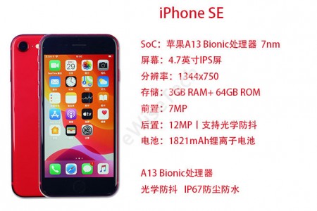 E拆解：iPhone 再出SE为迎合市场，与iPhone 8有哪些区别