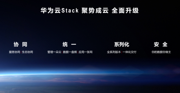 华为云Stack 聚势成云 全面升级