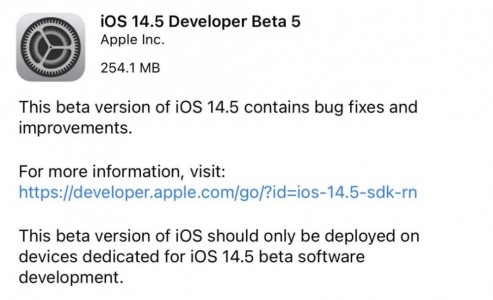 iOS 14.5