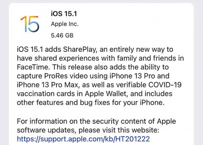 iOS 15