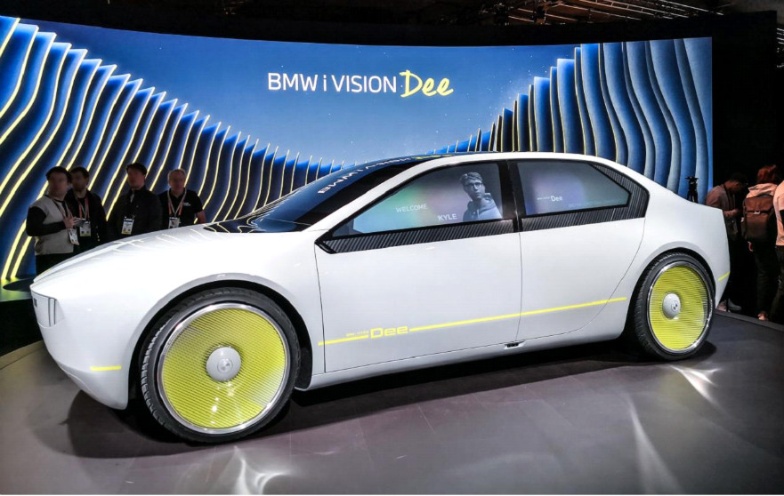 车窗可以变成显示屏 宝马首台概念车搭载光峰科技核心器件